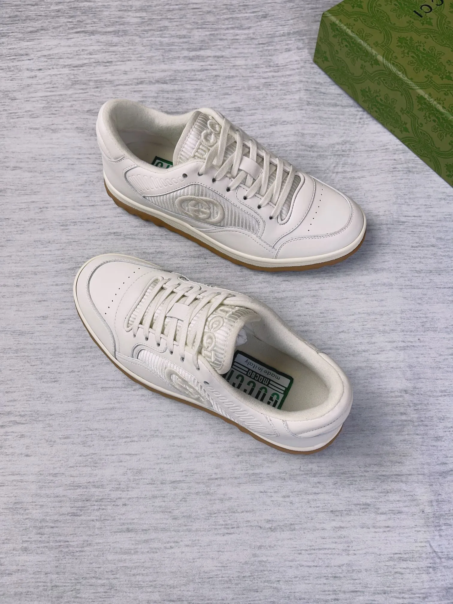 👟👟Ex-factory price 600👟👟 👑The top version of Gucci's latest popular MAC80 sneakers on the market, women's 35-40, men's 39-45 👏👏👏Welcome all bosses to compare and provide guidance...
